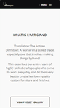 Mobile Screenshot of lartigianostudio.com